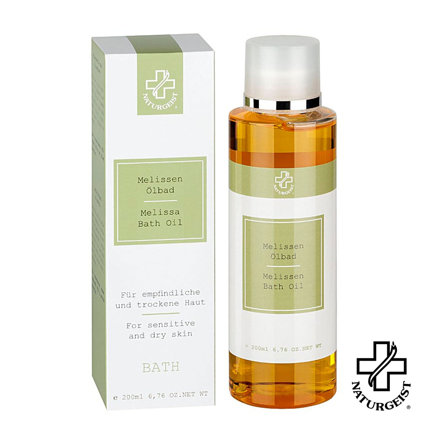 NATURGEIST Melissen Ölbad Packshot