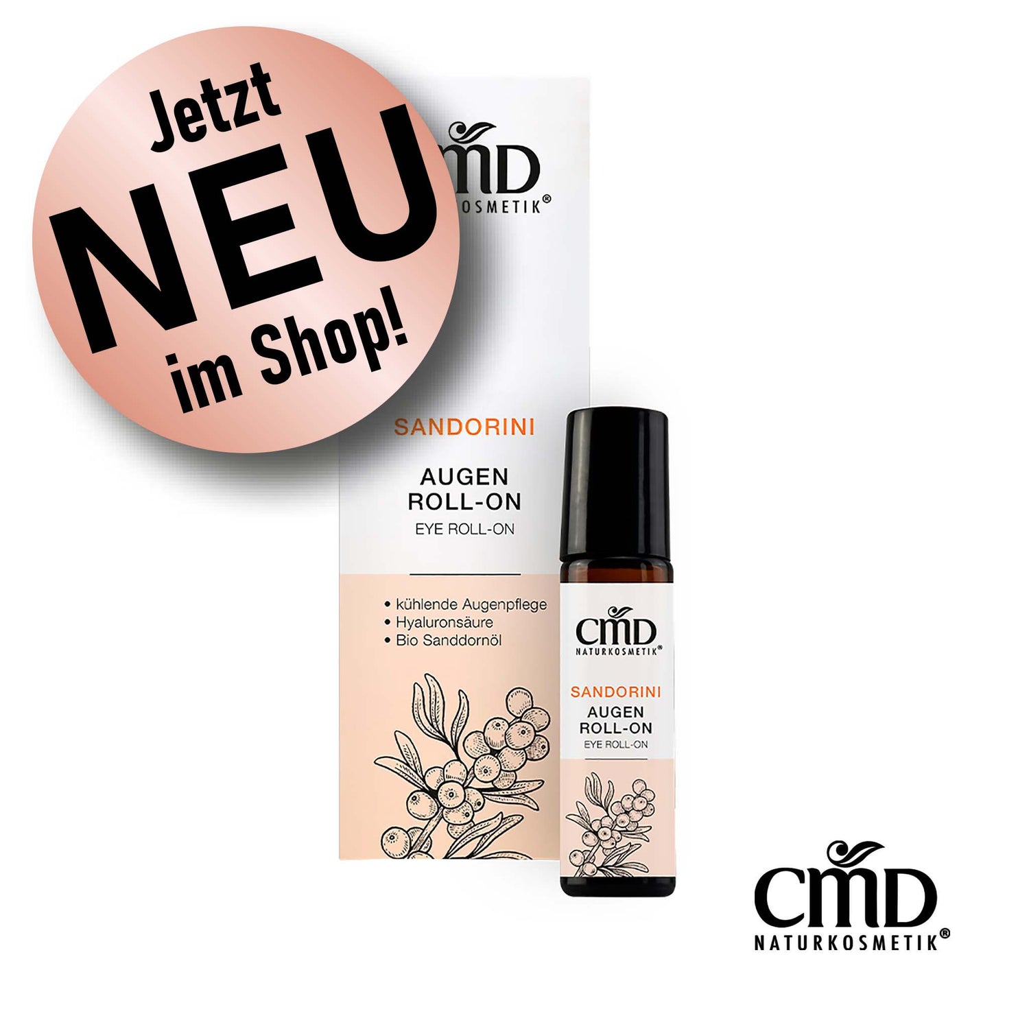 Sandorini Augen Roll-On Produktbild Neu im Sortiment