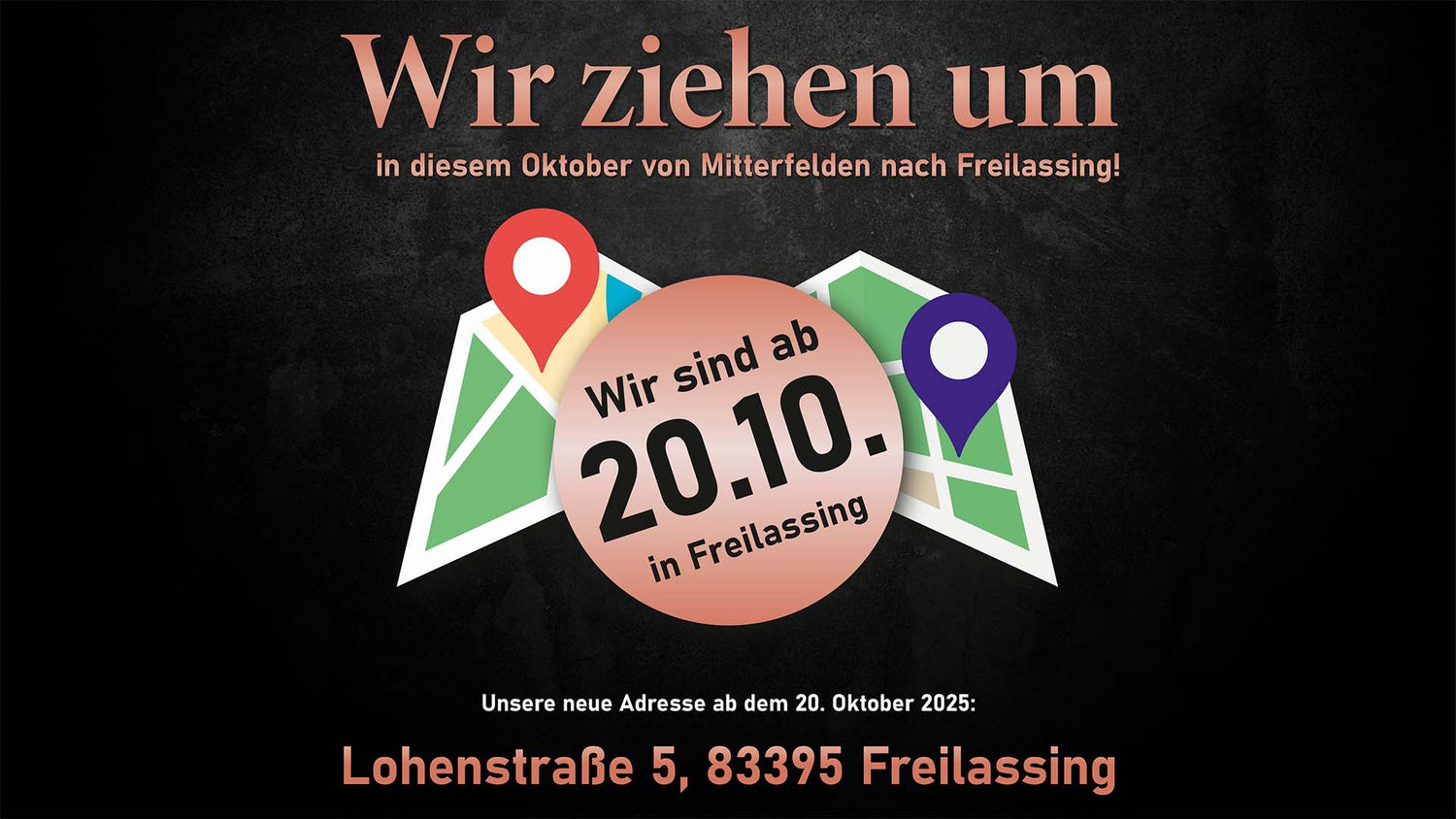 Wir ziehen um nach Freilassing Bild
