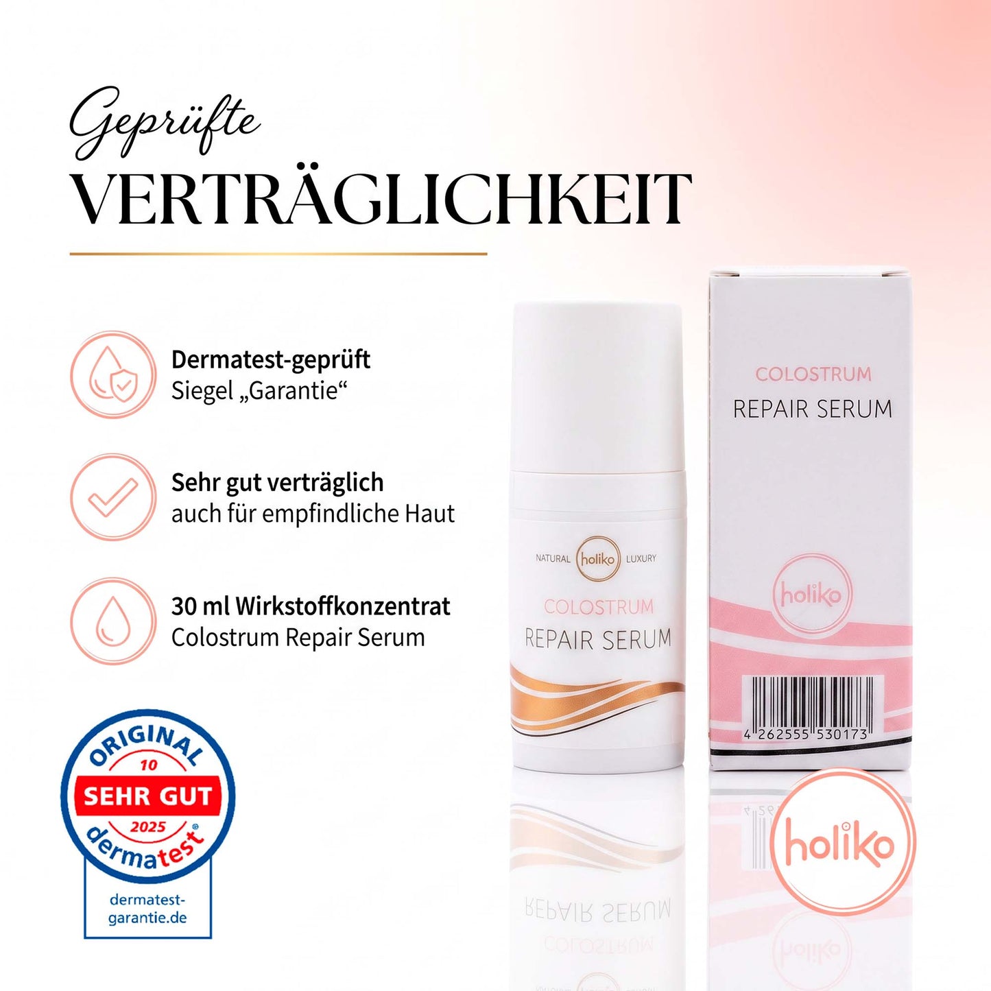 Holiko Repair Serum Produktargumente 3