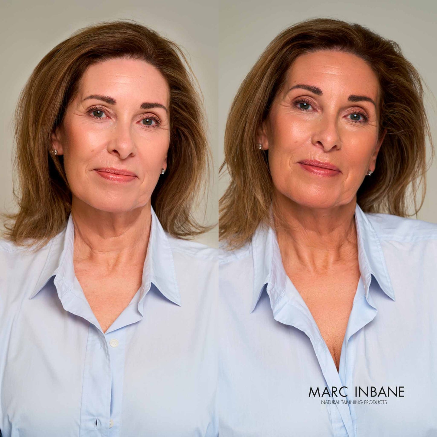 MARC INBANE Hyaluronic Self-Tan Spray - Hyaluron Selbstbräunerspray vorher-nachher