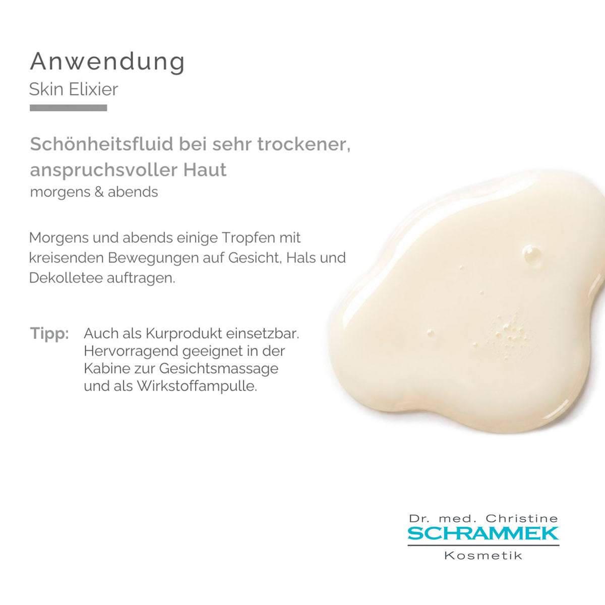 Skin Elixier - Anwendung