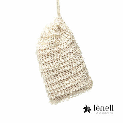 Dusch- und Seifensäckchen aus Sisal