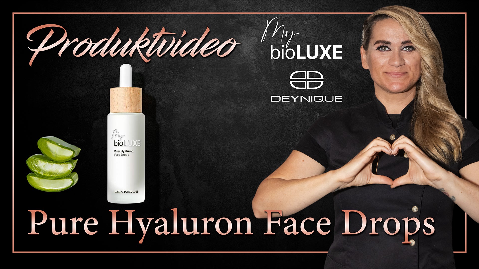 Video laden: Die My BioLUXE Pure Hayluron Face Drops im Video erklärt