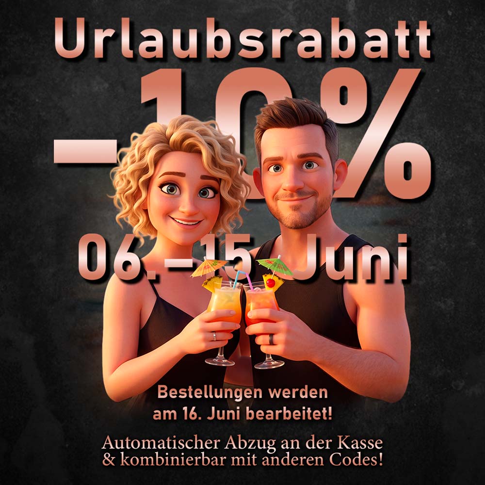 Urlaubsrabatt-Aktion vom 06.-15. Juni